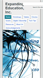 Mobile Screenshot of expandingeducation.com
